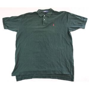 Polo Ralph Lauren Men’s Polo Shirt XXL Green Short Sleeve Red Pony Classic Fit